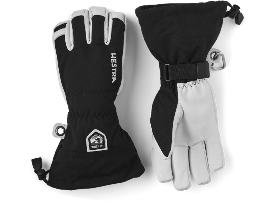 Army Leather Heli Ski Glove zwart