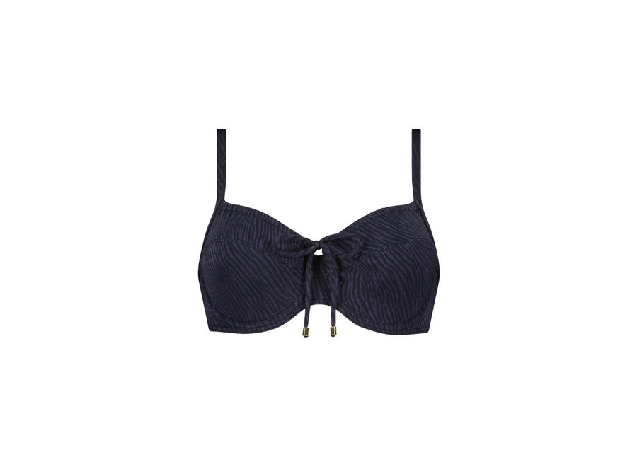 Cyell Midnight Zebra Top Wired D-cup