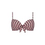 Sassy Stripe Bikini Top C-cup