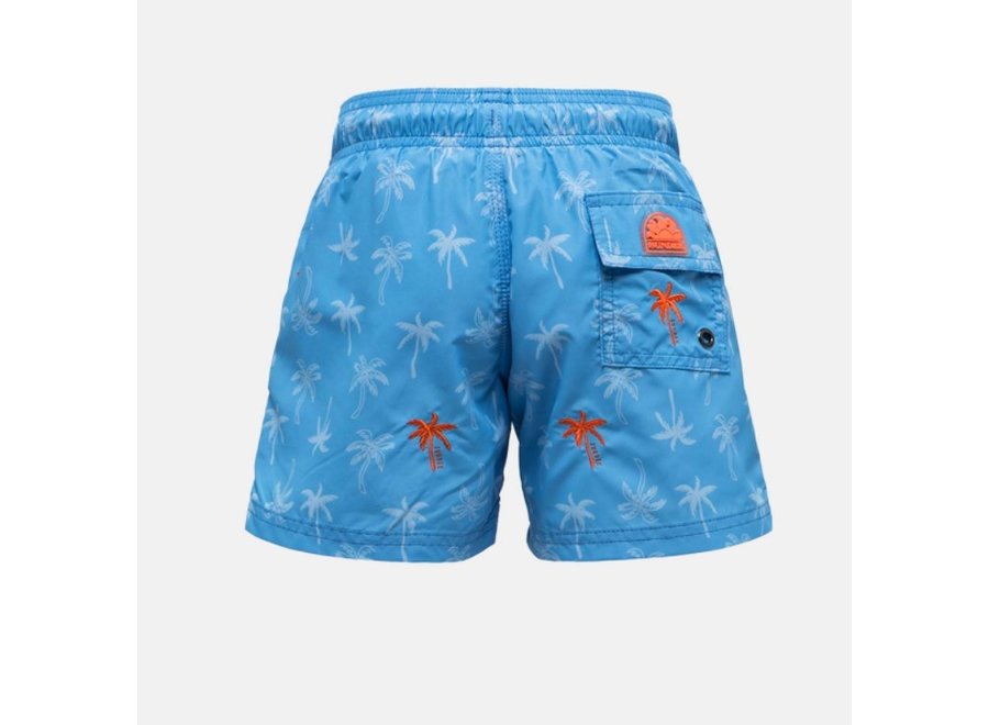 Swim Trunks Printed MayaBlue