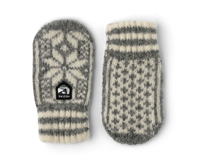 Kid's Nordic Mitt Grey