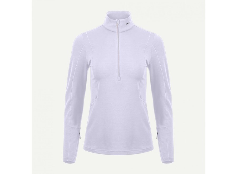 Trace Half-Zip Women White