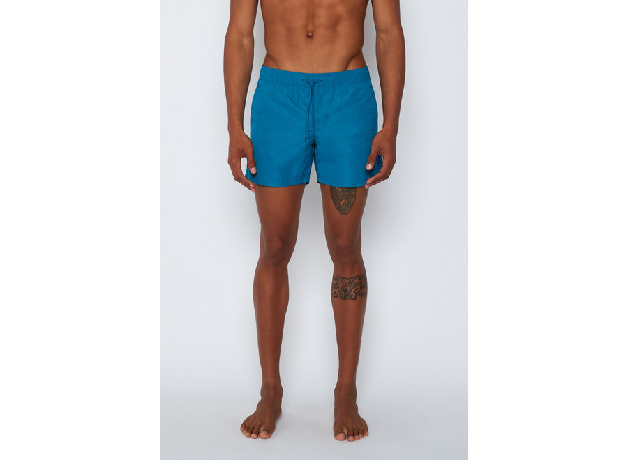 Swim Trunks Zip DustyBlue