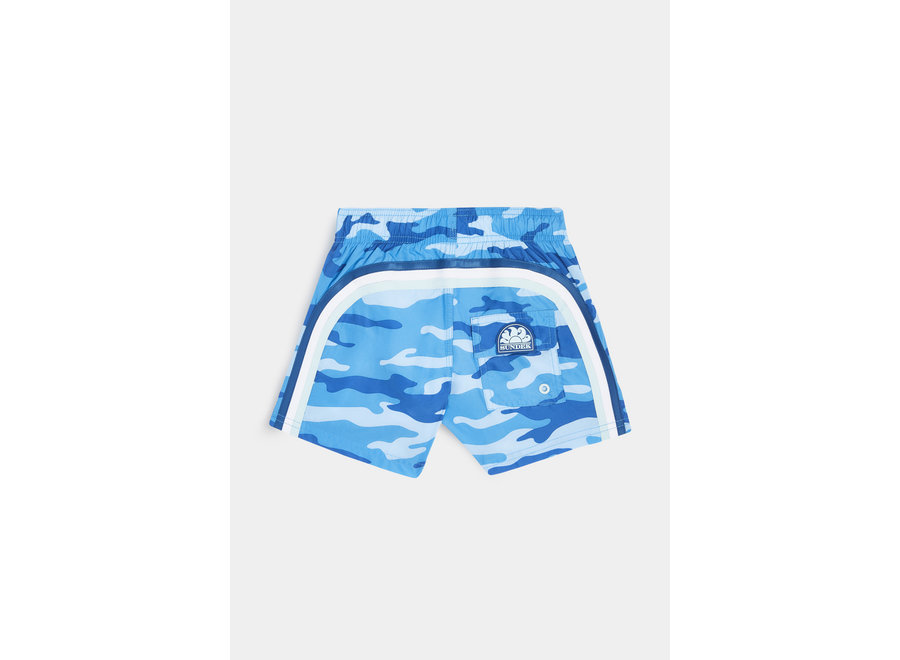 Swim Trunks Printed BOYS L-Blu