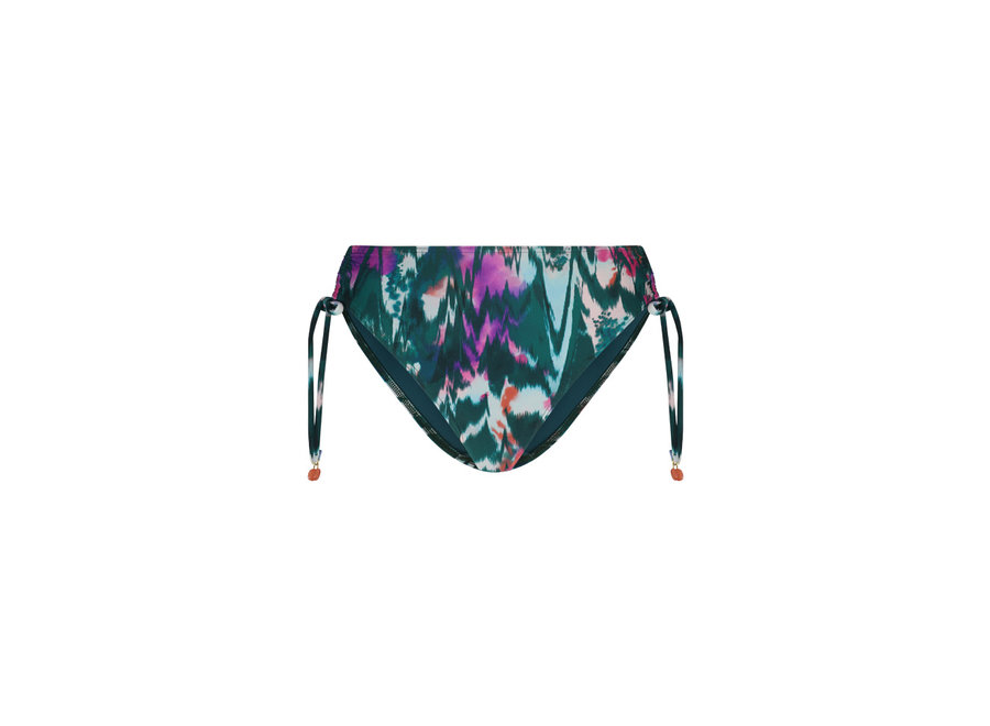 Ikat Teal Pant High