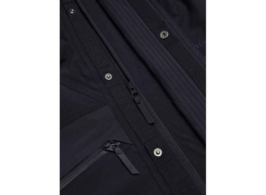 M 2L Stretch Jacket BlackOffBk