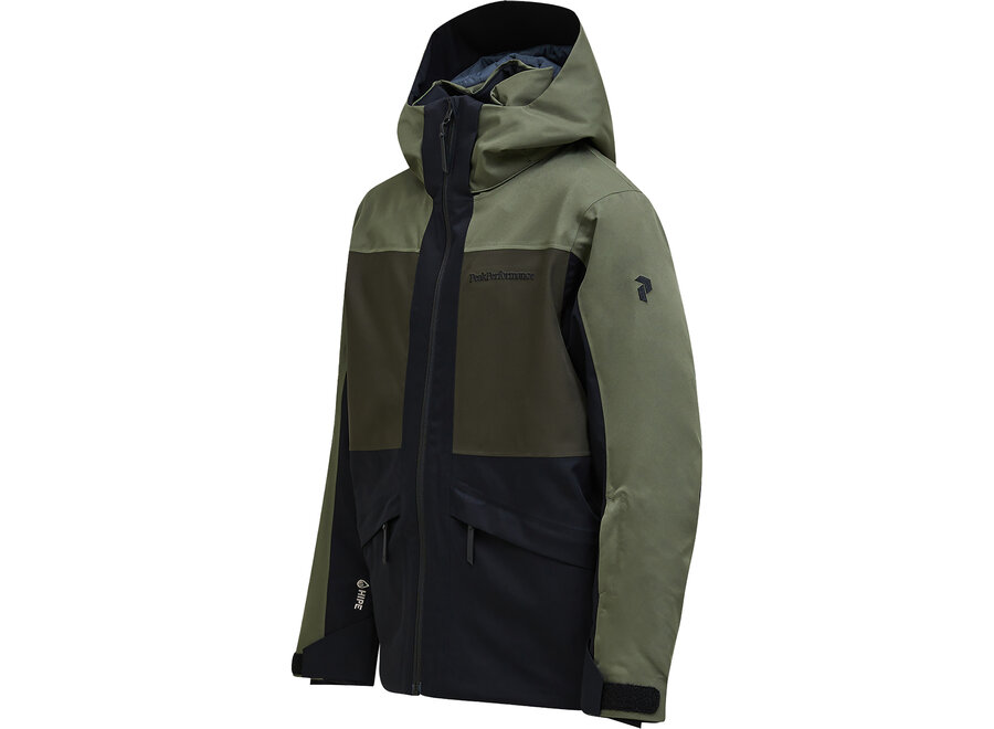 Jr Gravity Jacket PineOliveBlk