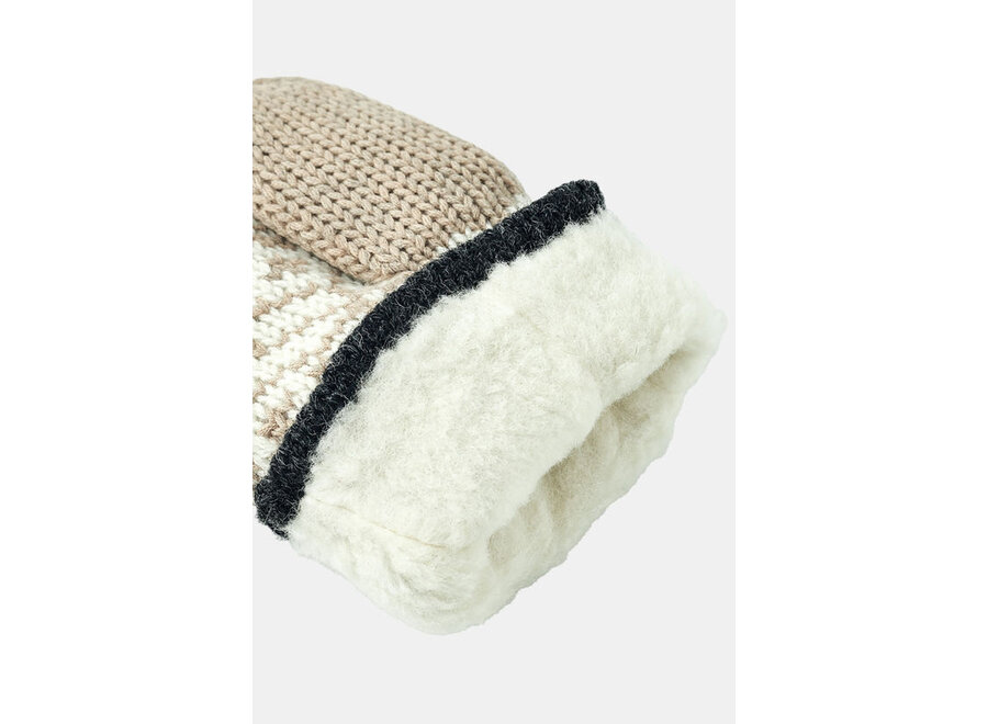 Nordic Wool Mitt Beige
