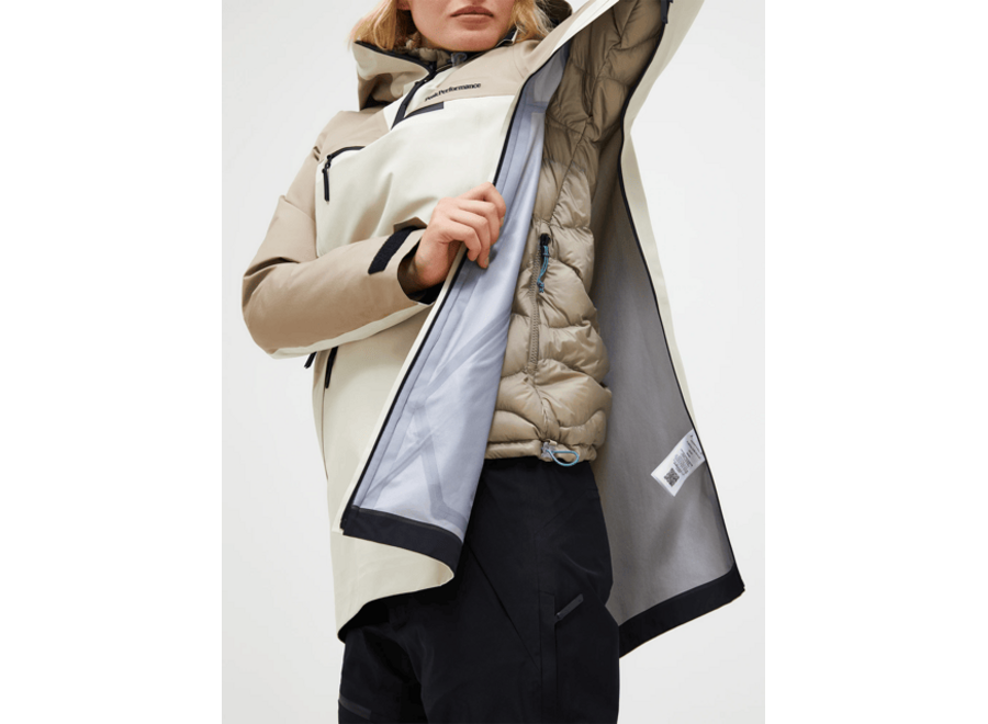 W Vertical 3L Anorak BeigeSand