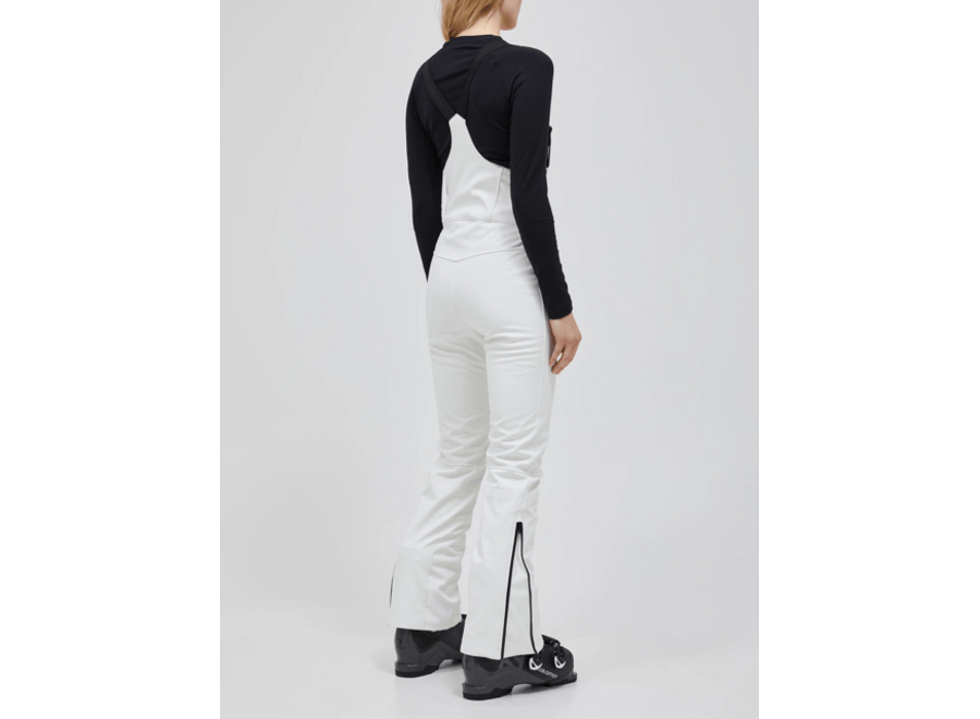 W Stretch Bib Pants OffWhite