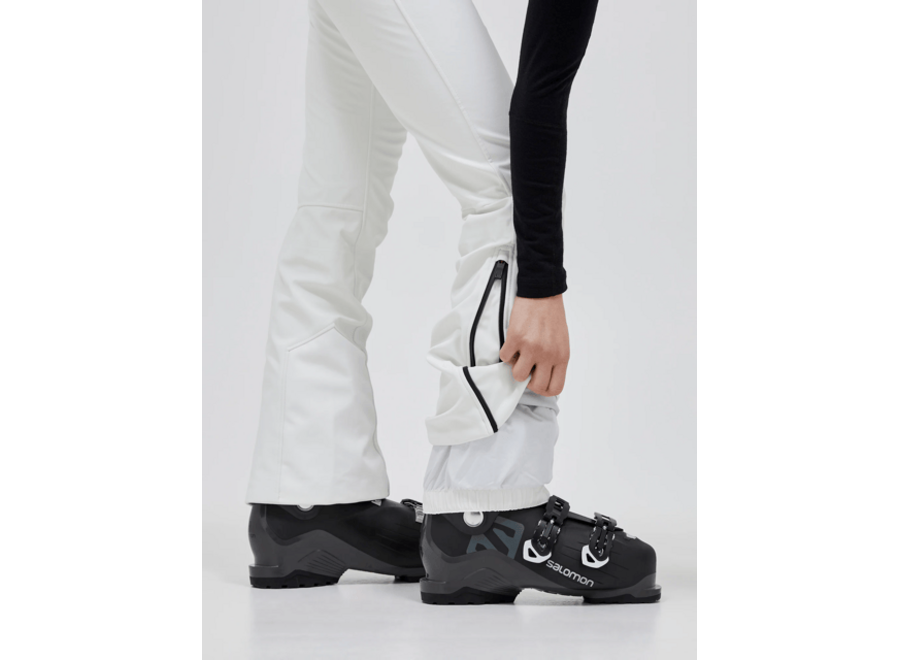 W Stretch Bib Pants OffWhite