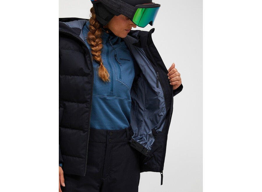 W Shred Down Jkt Black