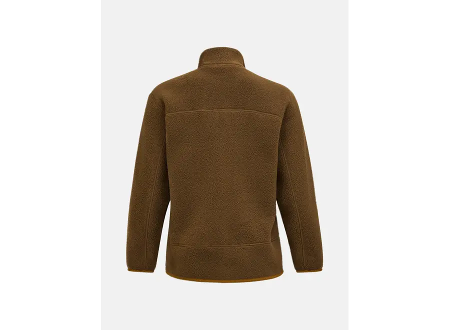 W Fleece HalfZip MeadowMoss