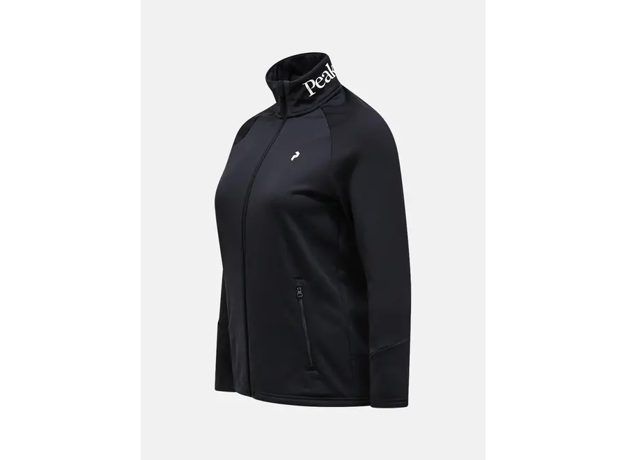 W Rider ZipJkt Blk/Blk