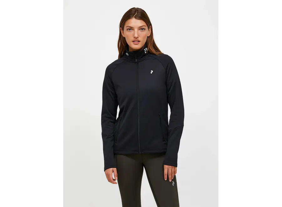 W Rider ZipJkt Blk/Blk