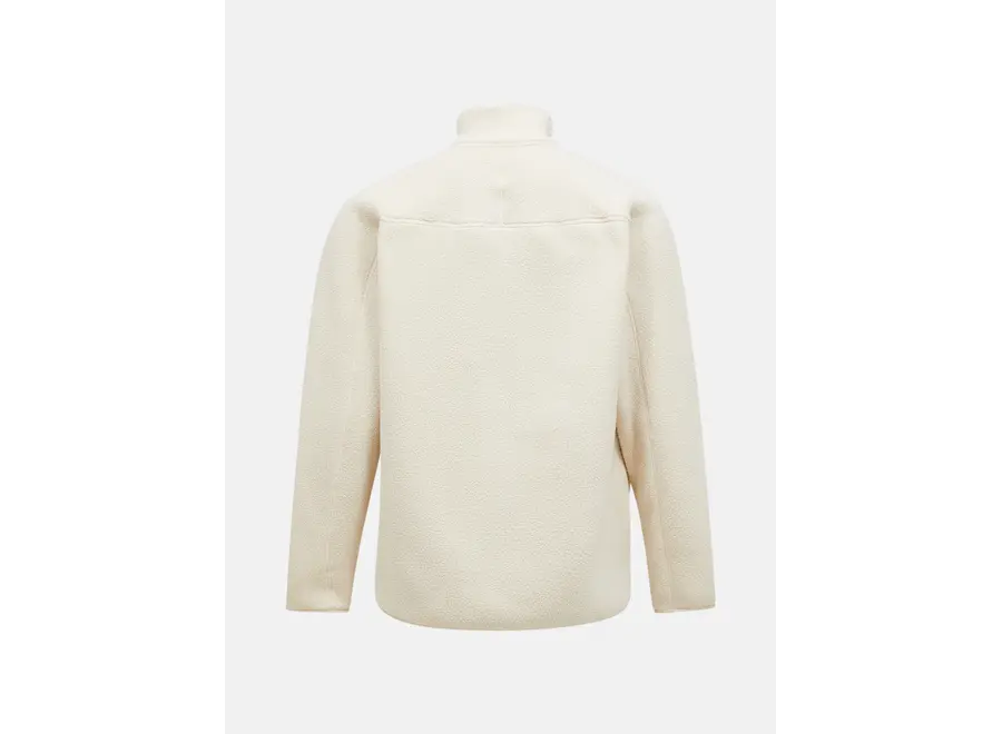 M Fleece HalfZip SandFog