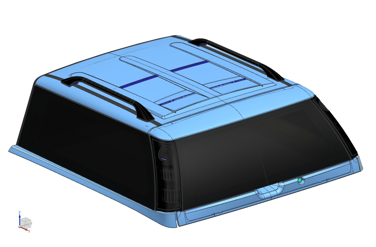 Isuzu Isuzu D-Max (2017-) V4 Doublecab Glass Bird Wing Window