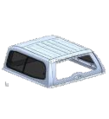 Chevrolet Chevrolet new Colorado V2 Singlecab Glass Slide Window