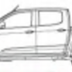 Chevrolet Chevrolet new Colorado V2 Doublecab Solid Birdwing Window