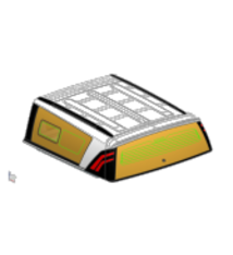 Ford Ford Ranger 2012-2016 TL1 Doublecab Glass Side Fix & Slide window