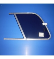 Left side sliding tinted glass