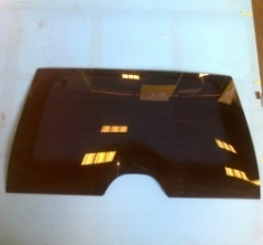 Rear tinted glass without defroster