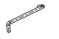 Rod set for rear door