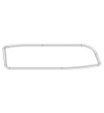 Weatherstrip side birdwing window