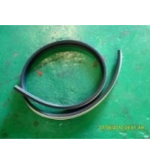 Rubber seal under canopy
