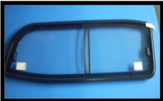 Toyota Left side Non-Tinted sliding glass