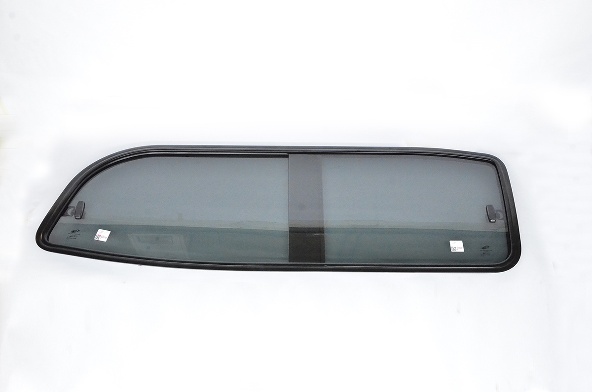 Right side sliding tinted glass