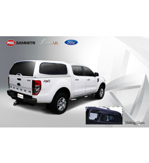 Ford Ford Ranger 2012-2016 V2 Doublecab Glass Sliding Window