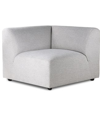 HKliving Bank jax couch: element left corner, sneak, light grey