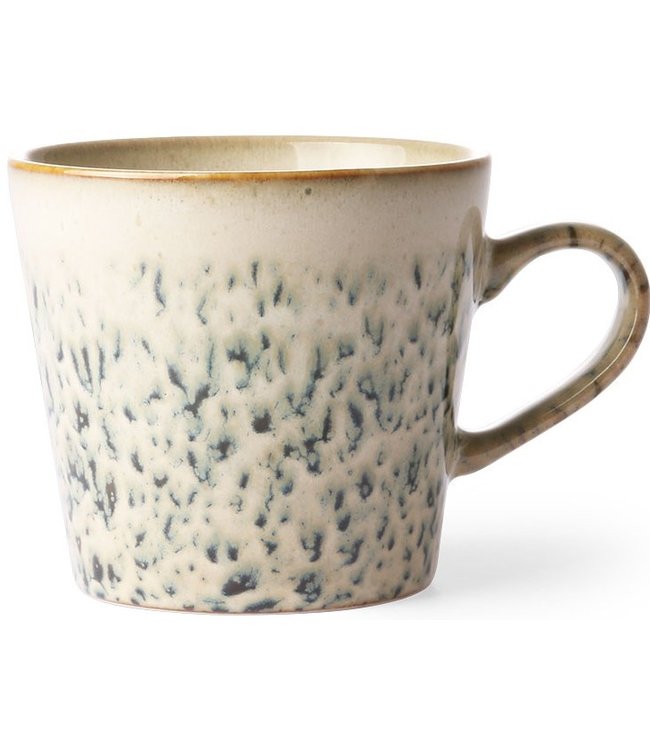 HKliving Mok 70s ceramics: cappuccino hail