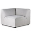 HKliving Bank jax couch: element right corner, sneak, light grey