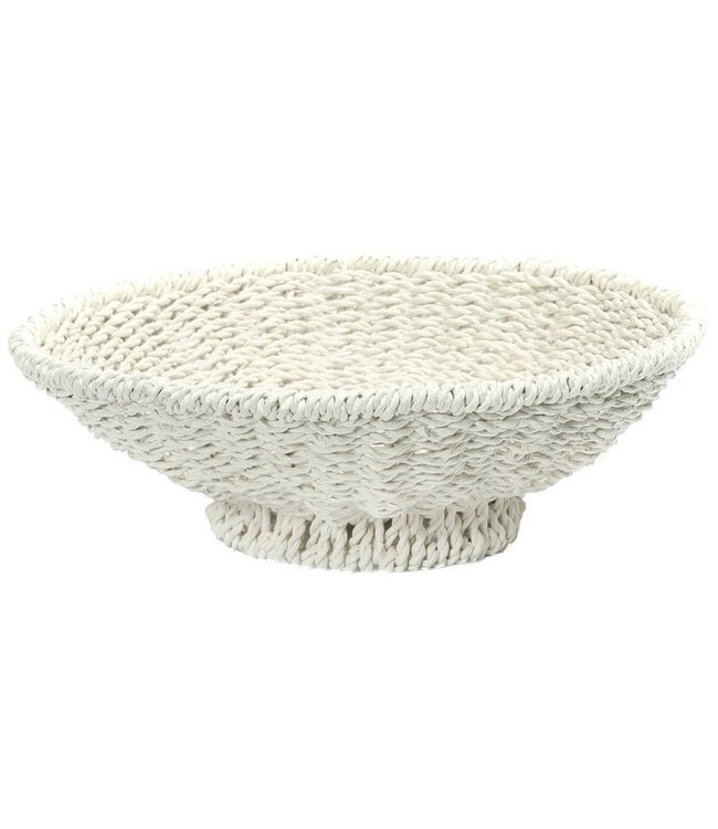 Kklup Home Selection Mand The Porto Seagrass Bowl White