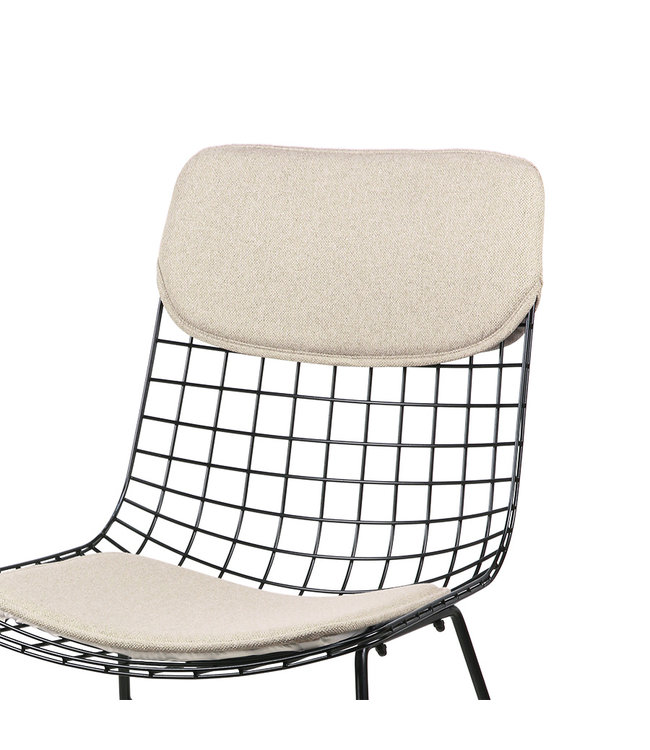 HKLIVING Kussens wire chair comfort kit sand