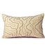 HKliving Kussen cream cushion with stitched lines (30x50)