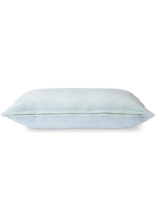 Kussen velvet cushion ice blue (40x60)