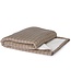 HKliving Woondeken checkered sherpa throw (130x170)