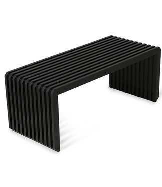 HKLIVING Bank slatted bench/element black