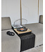 HKLIVING Bank slatted bench/element black