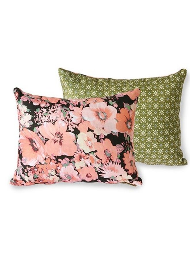 Kussen Doris for hkliving printed cushion floral (30x40)