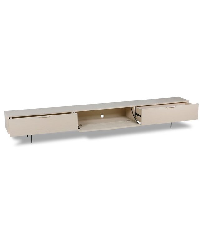 HKLIVING TV-kast cabinet wood grain 250cm sand