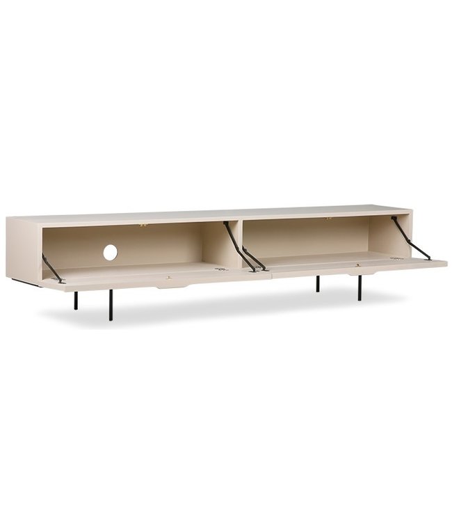 HKLIVING TV-kast  cabinet wood grain 167cm sand
