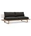 HKliving Bank aluminium outdoor lounge sofa chai