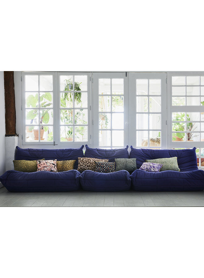 Kussen Doris for hkliving: printed cushion purple (30x40)