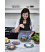 HKLIVING Pastabord Chef ceramics: pasta plate rustic blue