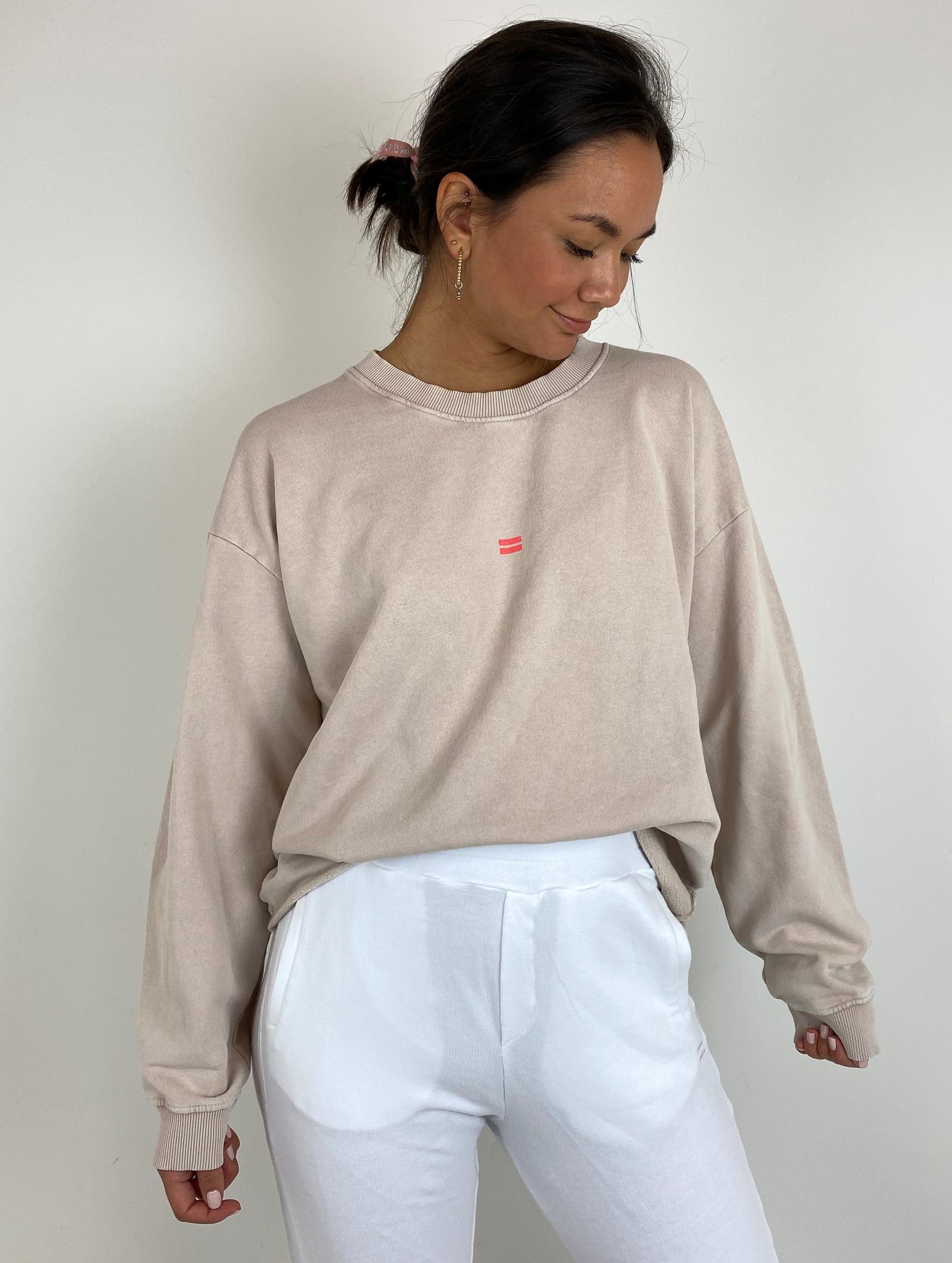 10 days sweater terry pink deals