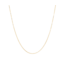 Anna+Nina Ketting square plain necklace long goldplated goud essential
